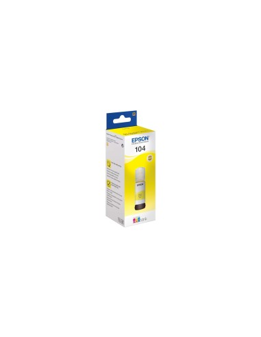Epson 104 EcoTank Yellow ink bottle