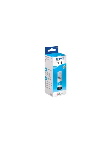 Epson 104 EcoTank Cyan ink bottle