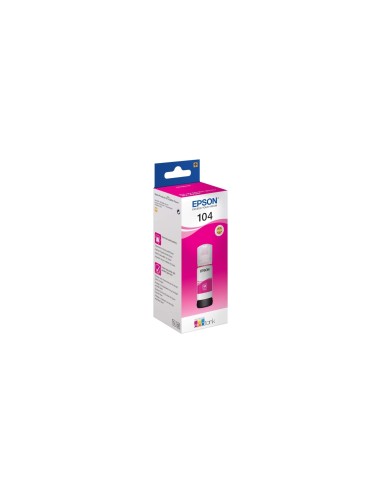 Epson 104 EcoTank Magenta ink bottle