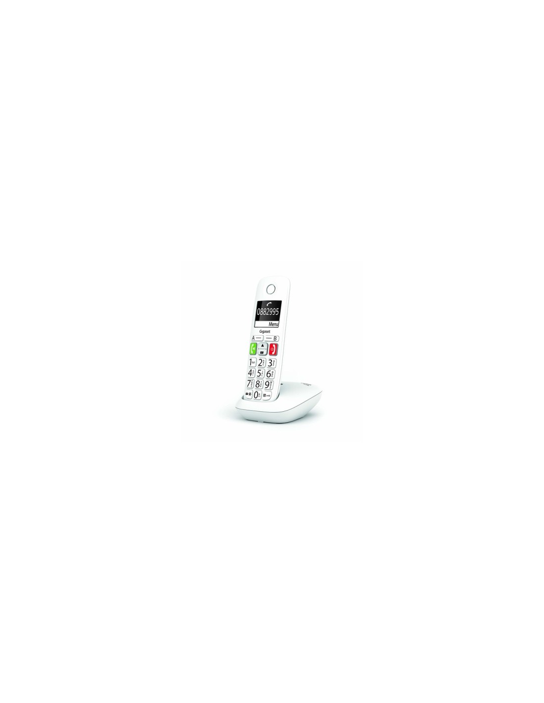 TELEFONO INALAMBRICO GIGASET E290 TECLAS GRANDES BLANCO S30852-H2901-D202