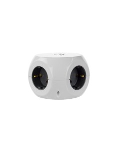 Ewent EW3939 base múltiple 1,5 m 3 salidas AC Interior Blanco 2