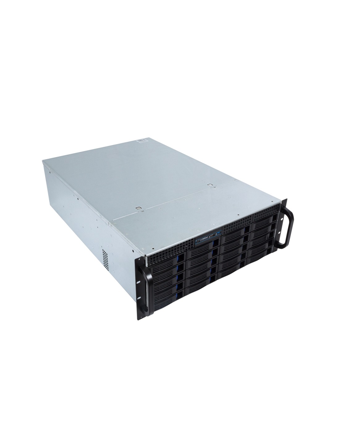 UNYKAch 4U HS4520 SERVIDOR RACK Color Plata 20 BahÍ­as HOT SWAP discos 3.5  80.40.20