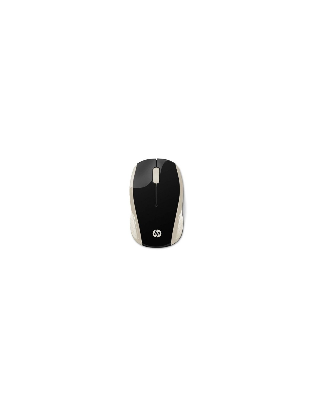 RATON INALAMBRICO HP 200 1000 PPP ALCANCE 10M DISEÍ?O AMBIDIESTRO DORADO 2HU83AA