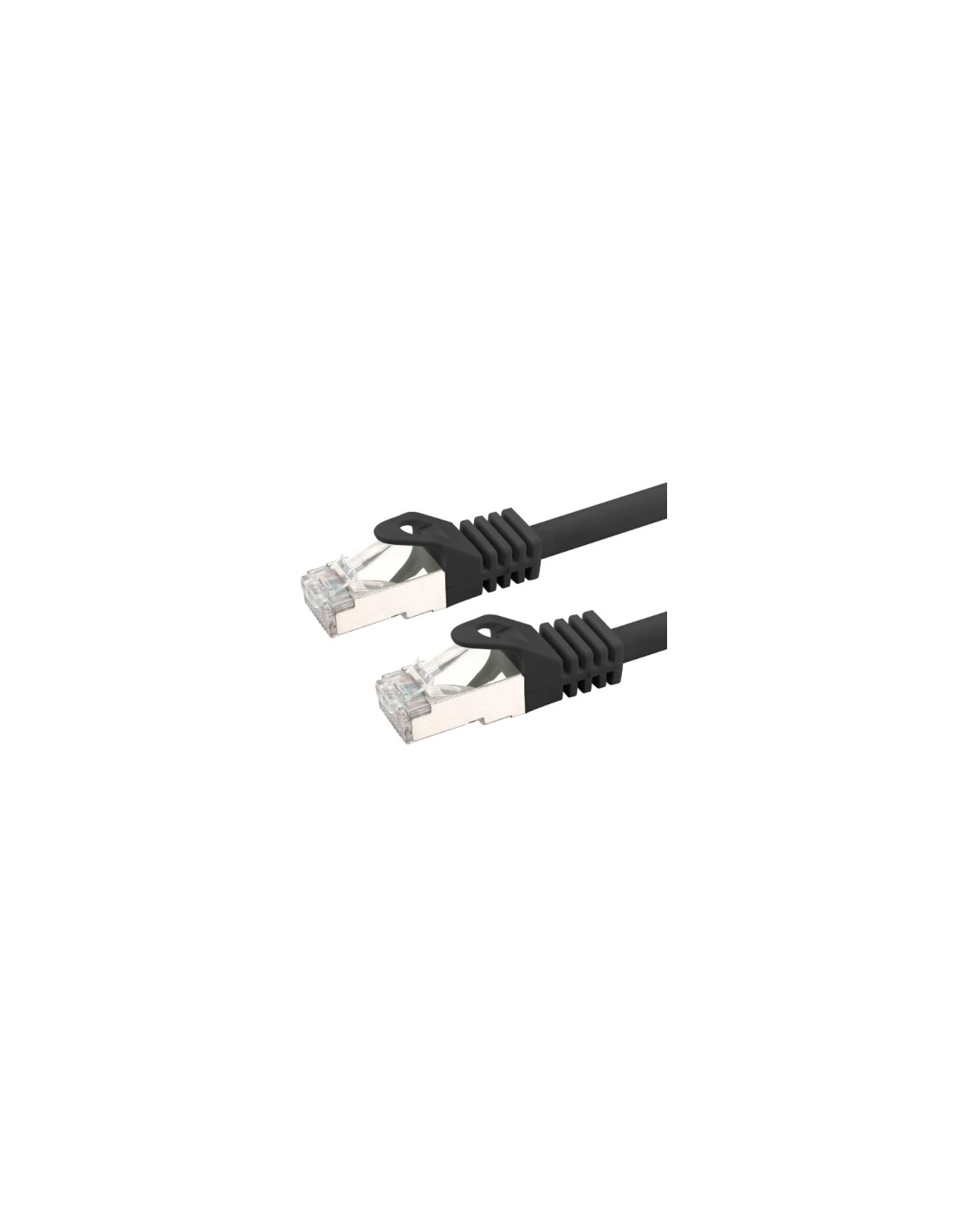 LATIGUILLO APANTALLADO EQUIP S/FTP CATEGORIA 6 HF 10M NEGRO 605596