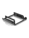 ADAPTADOR METÍLICO AISENS PARA BAHÍA DE 3.5 A 2.5 PERMITE INSTALAR 2 DISCOS 2.5 A129-0150