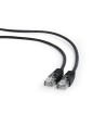 LATIGUILLO GEMBIRD CAT 5E UTP 0.25 METROS NEGRO PP12-0.25M/BK