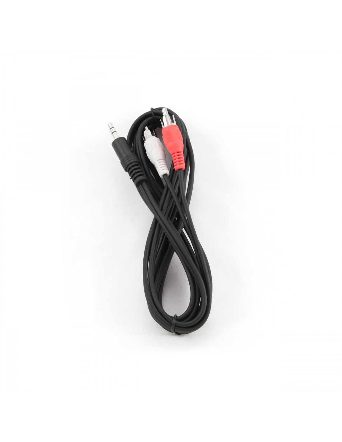 CABLE AUDIO ESTEREO GEMBIRD JACK 3.5MM MACHO A 2 RCA MACHO 2.5M CCA-458-2.5M