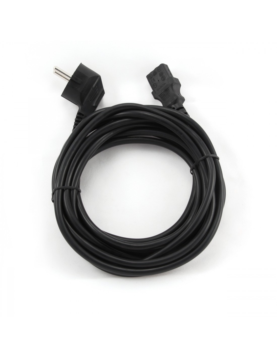 Gembird PC-186-VDE-5M cable de transmisión Negro