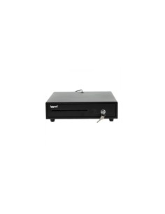 iggual Cajón Portamonedas IRON-10 38cm 4+6 negro