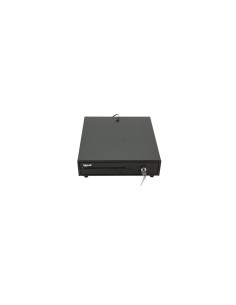 CAJON PORTAMONEDAS IGGUAL IRON-10 38CCM 4+6 NEGRO IGG316368 2