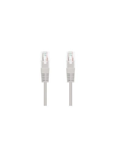 Nanocable CABLE RED LATIGUILLO RJ45 CAT.6 UTP AWG24, BLANCO, 2.0 M