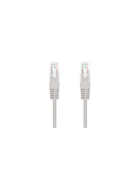 Nanocable CABLE RED LATIGUILLO RJ45 CAT.6 UTP AWG24, BLANCO, 2.0 M