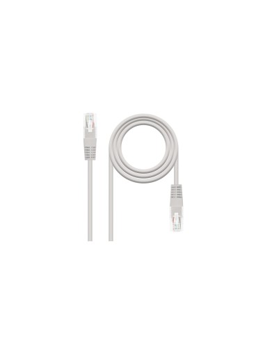 Nanocable 10.20.1301 cable de red Gris 1 m Cat6 U/UTP (UTP)