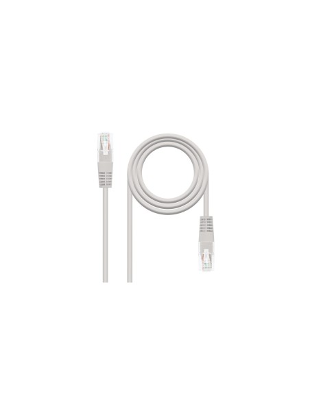 Nanocable 10.20.1301 cable de red Gris 1 m Cat6 U/UTP (UTP)