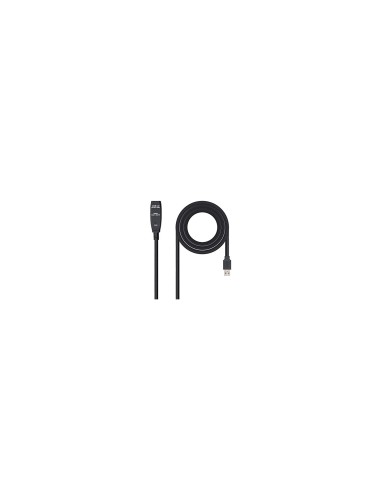 Nanocable Cable USB 3.0 prolongador con amplificador, tipo A/M-A/H, 5m