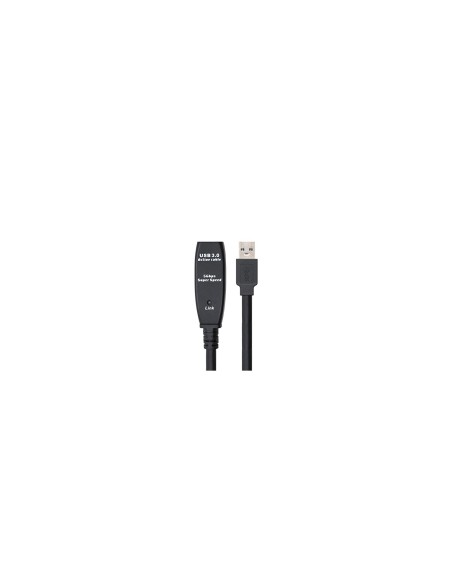 Nanocable Cable USB 3.0 prolongador con amplificador, tipo A/M-A/H, 5m
