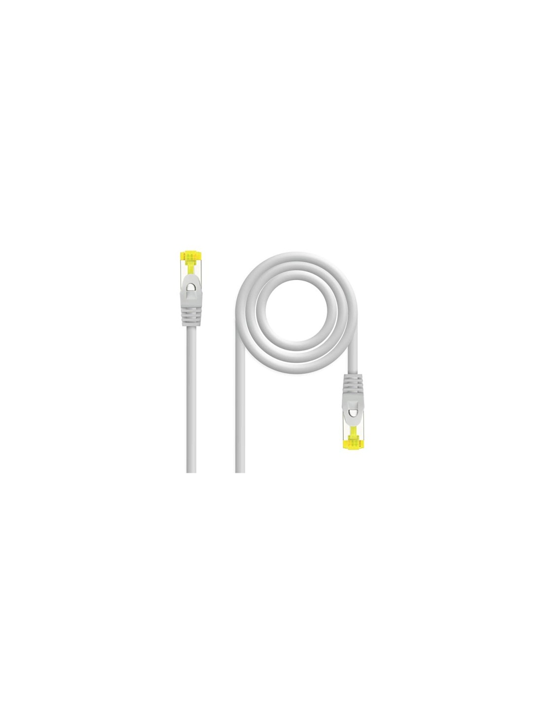 LATIGUILLO NANOCABLE CAT 6A LSZH SFTP 1METRO BLANCO 10.20.1901-W