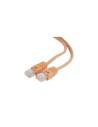 LATIGUILLO GEMBIRD CAT 5E UTP 0.25METROS NARANJA PP12-0.25M/O