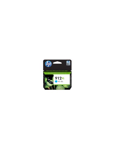 HP Cartucho de tinta Original 912XL cian de alta capacidad