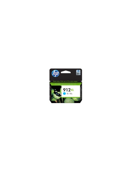 HP Cartucho de tinta Original 912XL cian de alta capacidad