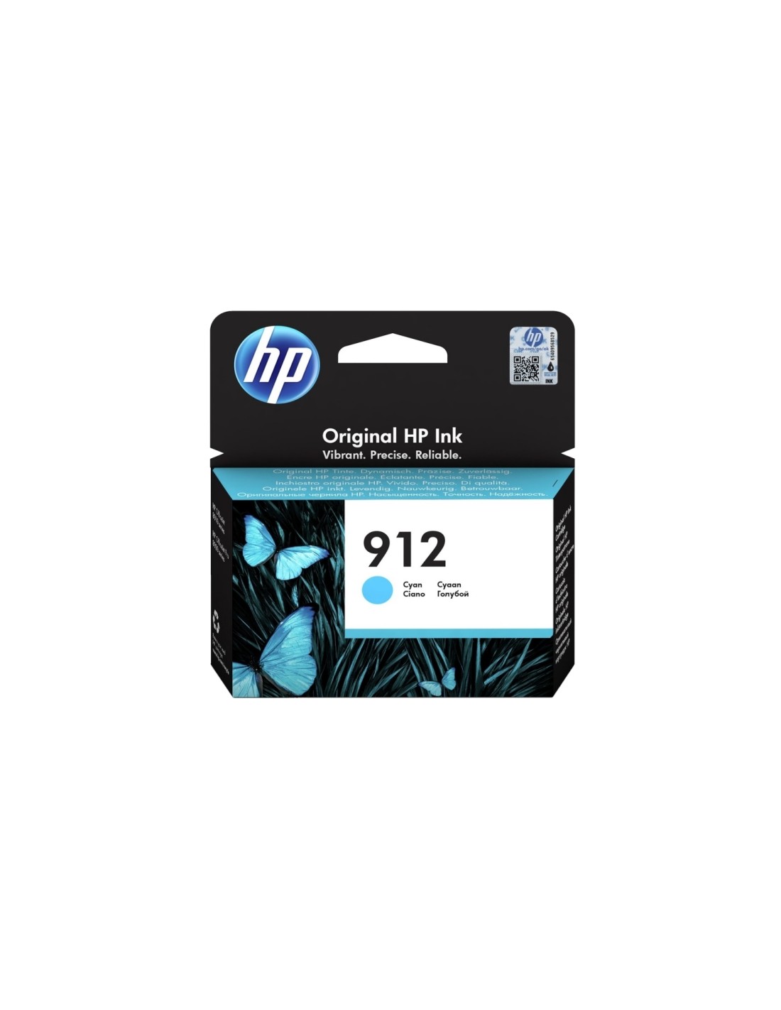 CARTUCHO HP 912 2.93ML OFFICEJET PRO 8022 CIAN 3YL77AE