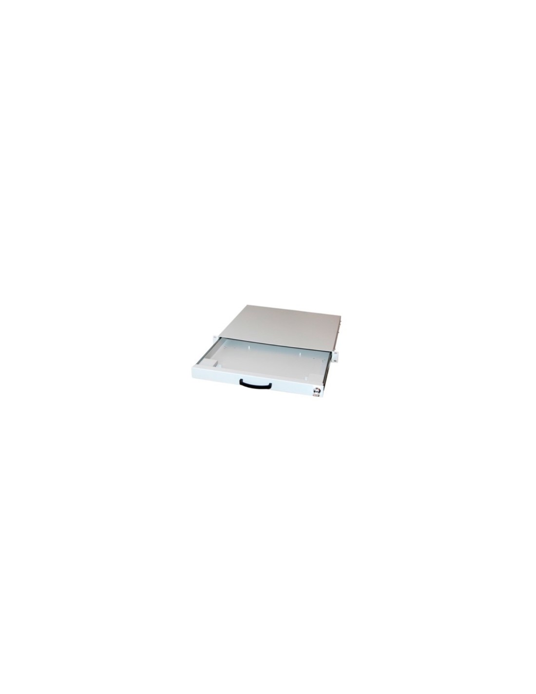 EQUIP 260410 CAJON DE TECLADO PARA RACK 19P CON LLAVE GRIS