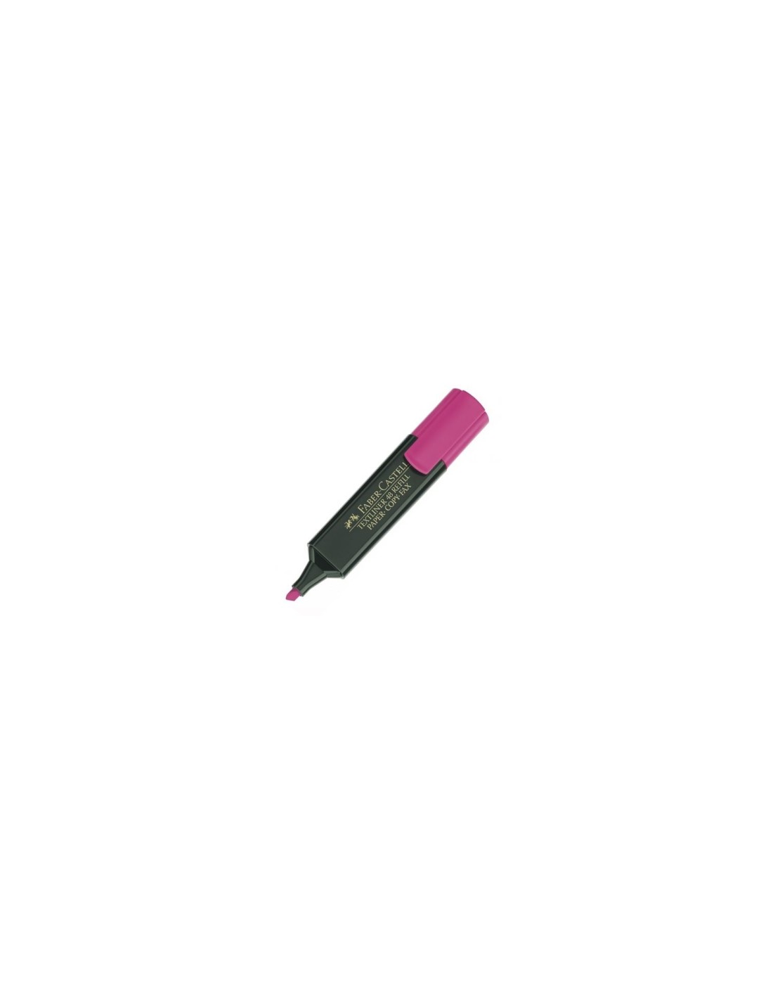 FABERCASTELL 154828 MARCADOR FLUORESCENTE PUNTA BISELADA 1 5 MM ROSA FAB154828
