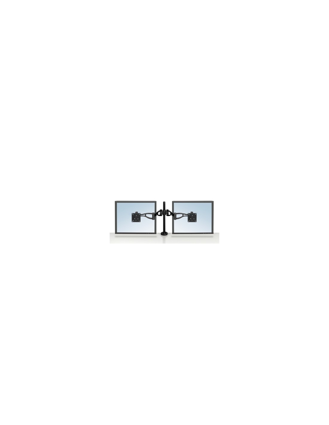 FELLOWES 8041701 BRAZO FLEXIBLE DOBLE PARA MONITOR NEGRO
