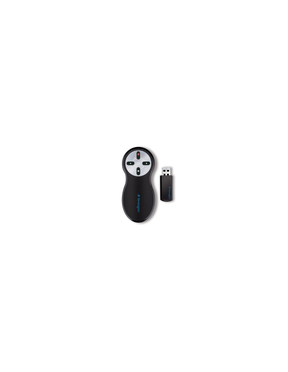 Kensington K33374US PUNTERO LASER Y MANDO A DISTANCIA PARA PRESENTACIONES ALCANCE 20 M NEGRO 33374EU