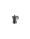 CAFETERA MONIX VITRO NOIR CAPACIDAD 9 TAZAS ALUMINIO CON RECUBRIMIENTO ANTIADHERENTE MANGO ERGONOMICO NEGRO MATE M640009