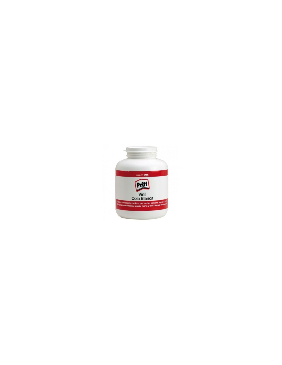 COLA BLANCA PRITT 1KG IDEAL PARA HACER MANUALIDADES PEGA DE MANERA RAPIDA FUERTE Y FACIL APTA PARA USO INFANTIL 1869962