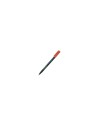 STAEDTLER LUMOCOLOR ROTULADOR PERMANENTE SUPERFINO PUNTA F 0.6MM ROJO 318-2