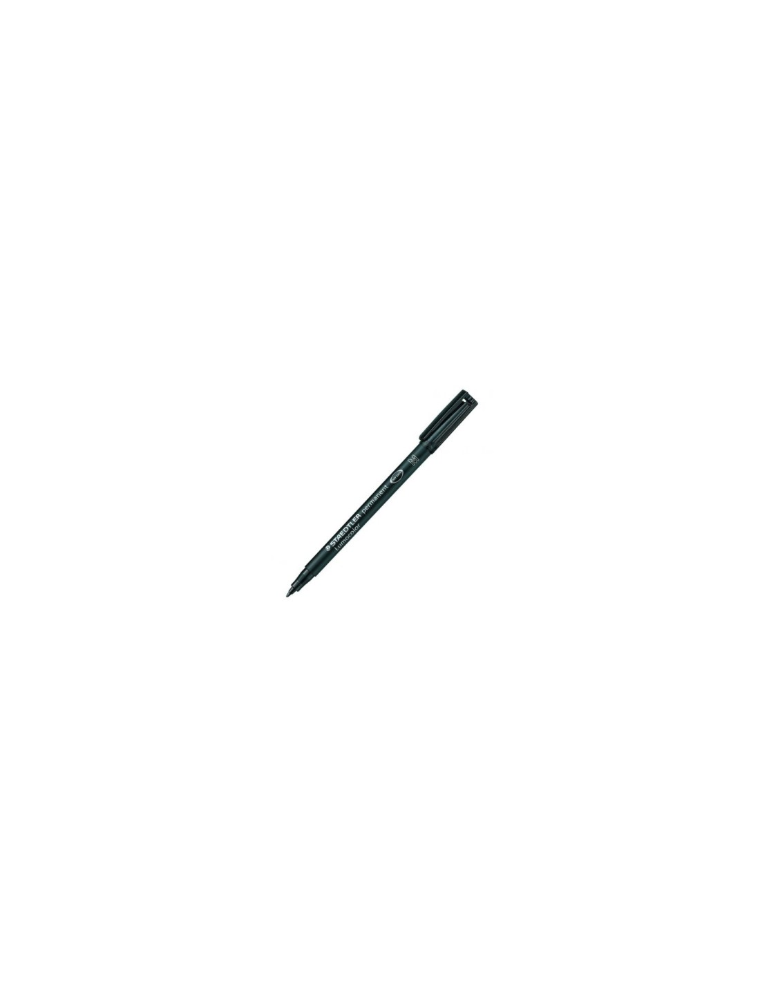 STAEDTLER LUMOCOLOR ROTULADOR PERMANENTE PUNTA M 1MM NEGRO 317-9