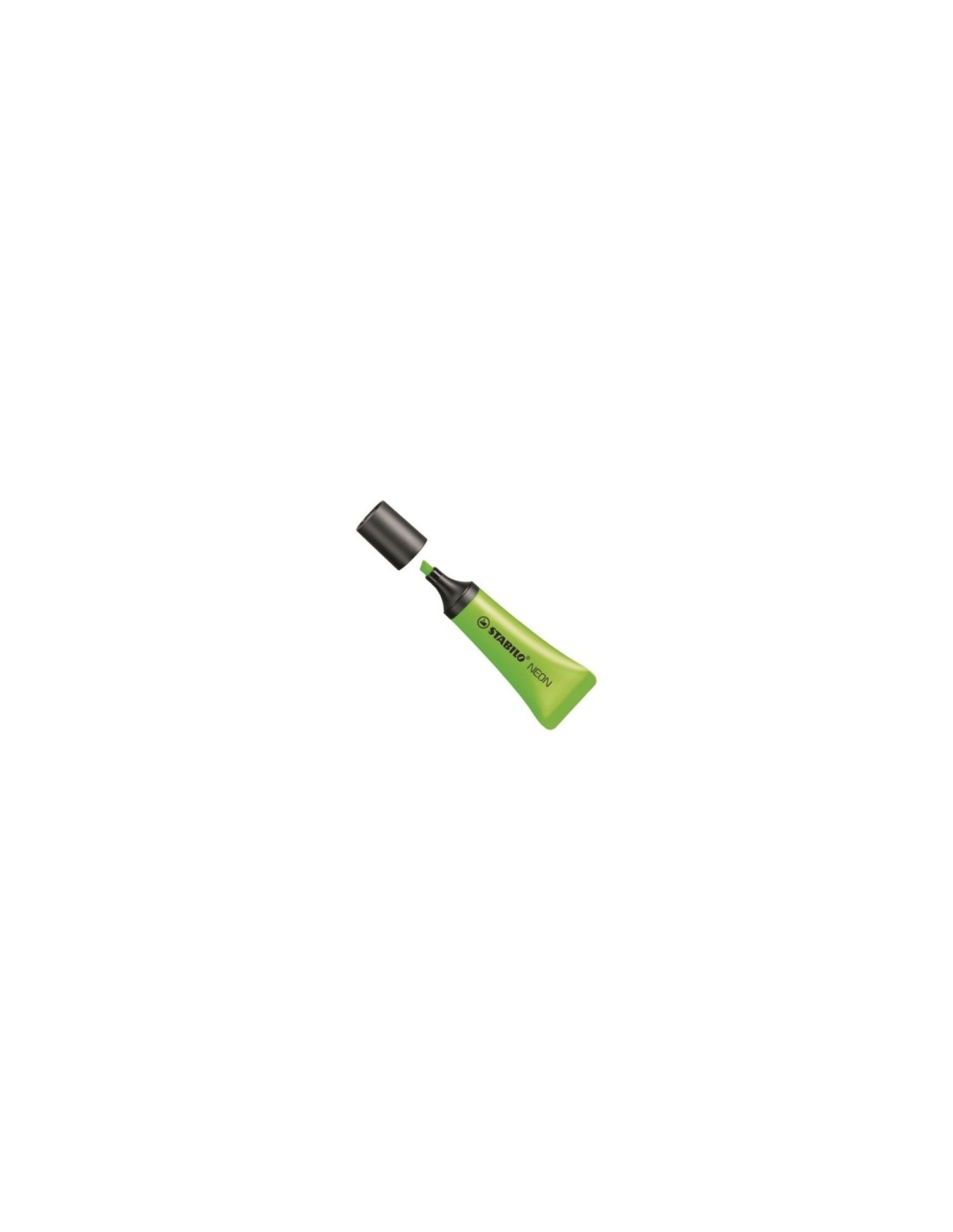 STABILO BOSS MARCADOR FLUORESCENTE TECNOLOGIA ANTI-SECADO 2 ANCHOS DE TRAZO 2+5MM NEON VERDE 72/33