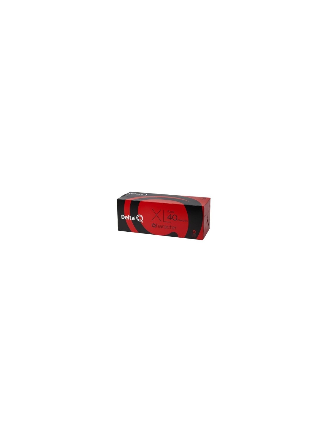 CAJA DE 40 CAPSULAS DE CAFE DELTA QHARACTER INTENSIDAD 9 COMPATIBLES CON CAFETERAS DELTA 6254023