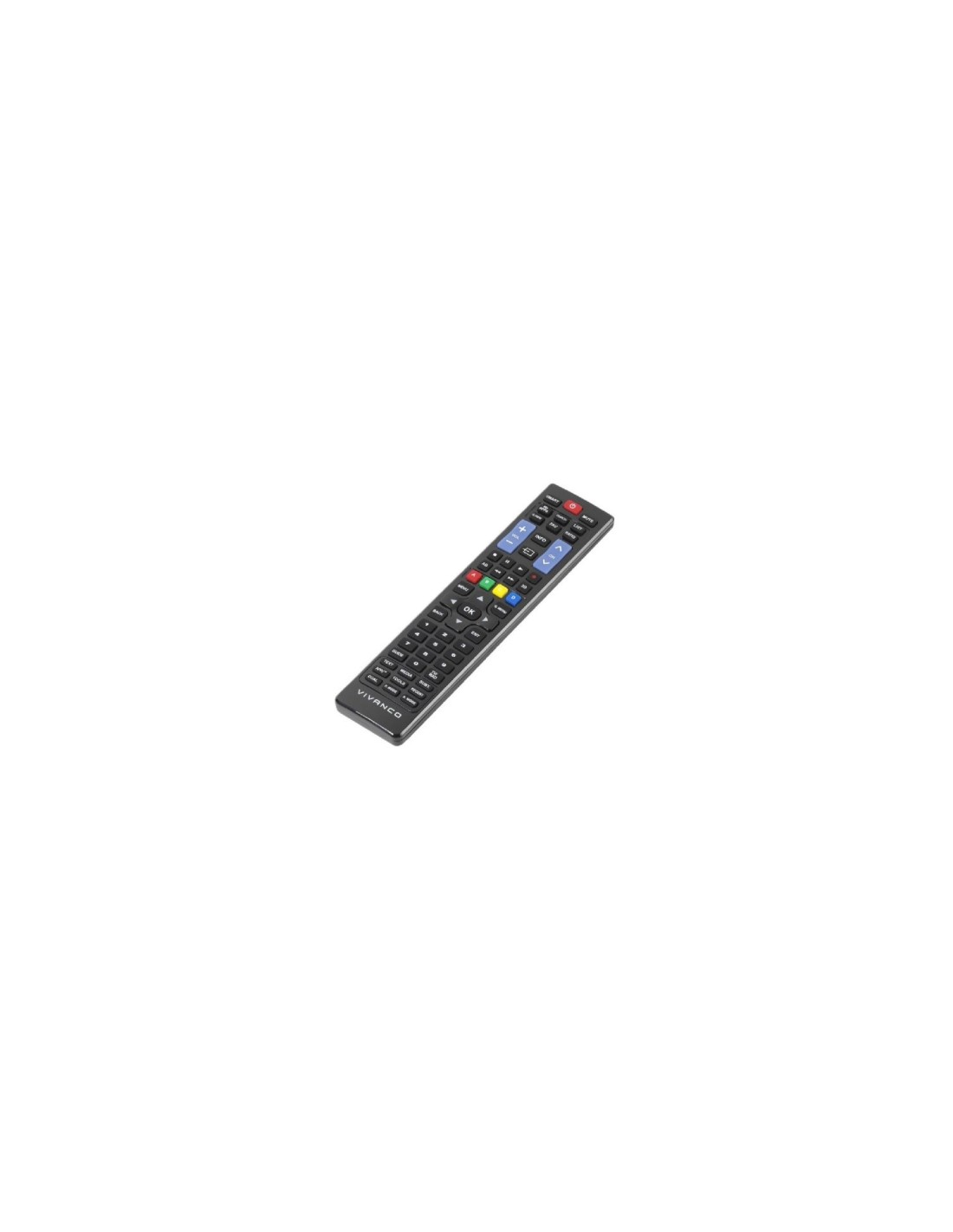 MANDO A DISTANCIA VIVANCO PARA TV SAMSUNG COMPATIBLE CON TELEVISORES SAMSUNG A PARTIR DEL AÍ?O 2000 57 BOTONES NEGRO 38016