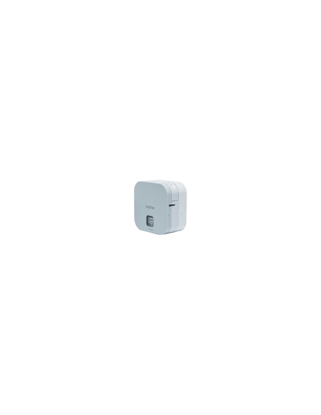 ROTULADORA ELECTRONICA PORTATIL BROTHER TRANSFERENCIA TERMICA CINTAS TZE HASTA 12MM BLUETOOTH CUBE BLANCA PT-P300BT