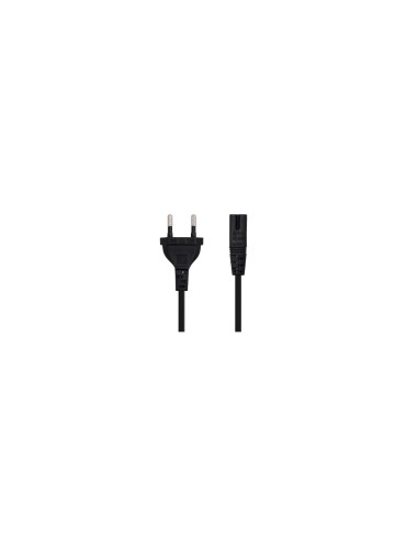 Nanocable 10.22.0402 cable de transmisión Negro 1,5 m CEE7/16 C7