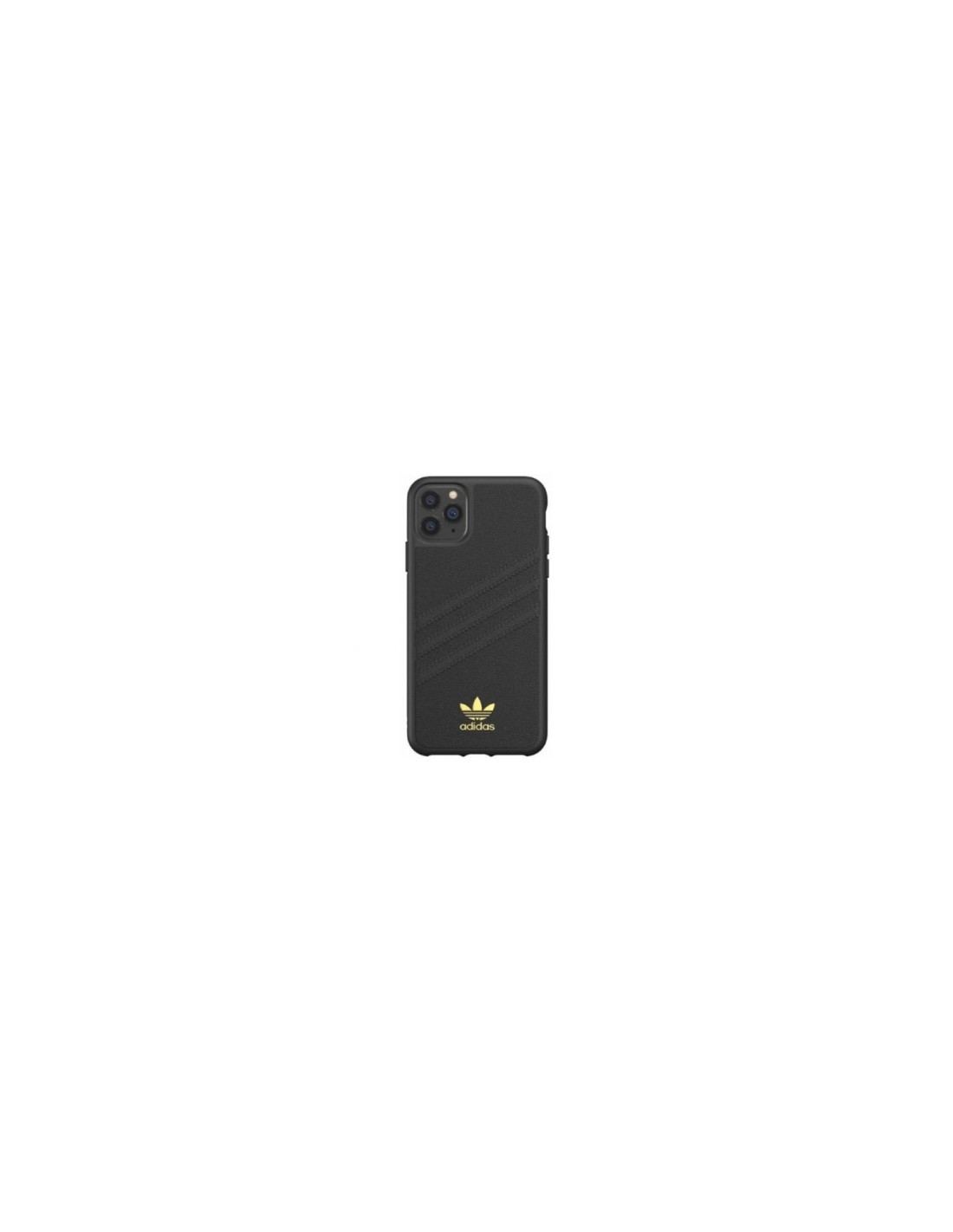 CARCASA ADIDAS ORIGINAL MOULDED CASE PU PREMIUM COMPATIBLE CON IPHONE 11 PRO MAX NEGRO 36379