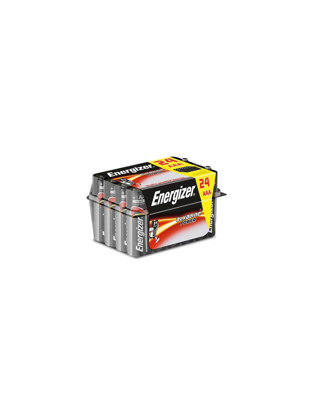 ENERGIZER ALKALINE POWER PILA ALCALINA AAA LR03 PACK*24