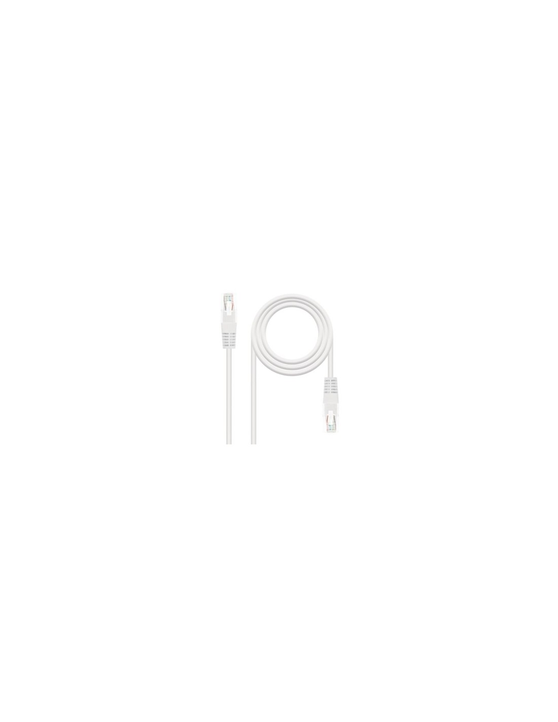 LATIGUILLO DE RED NANOCABLE RJ45 CAT6 UTP AWG24 25CM GRIS 10.20.0400-L25