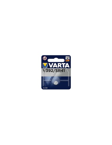 Varta pila boton V392 SR41 de un solo uso 38mah plata