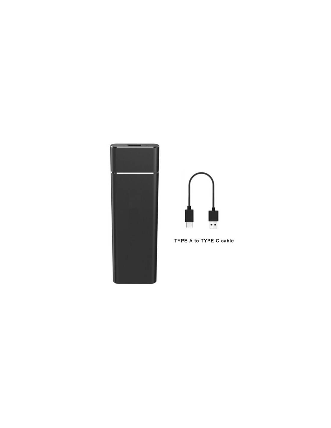 CAJA DISCO M.2 SSD COOLBOX SATA USB 3.1 NEGRO COO-MCM-SATA