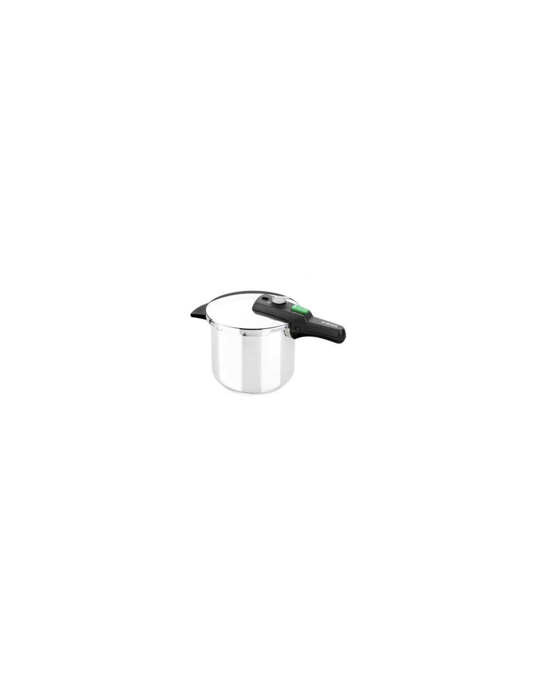 OLLA A PRESION MONIX QUICK 22CM 6L ACERO INOXIDABLE 18 10 TAPA DE ACERO INOXIDABLE MANGO DE TIJERA INTERIOR MATE M560002