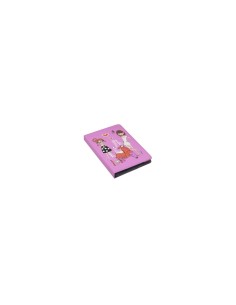 FUNDA TABLET SUBBLIM UNIVERSAL TRENDY FASHION GIRLS PARA TABLET HASTA 10.1P ROTACION 360 EXTERIOR SIMIL PIEL INTERIOR ATERCIOPEL
