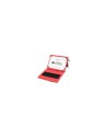 FUNDA TABLET SUBBLIM CON TECLADO KEYTAB PRO PARA TABLET DE 10.1P MICROUSB CON ADAPTADOR TIPO-C CIERRE SOLAPA MAGNETICA ROJO SUB-