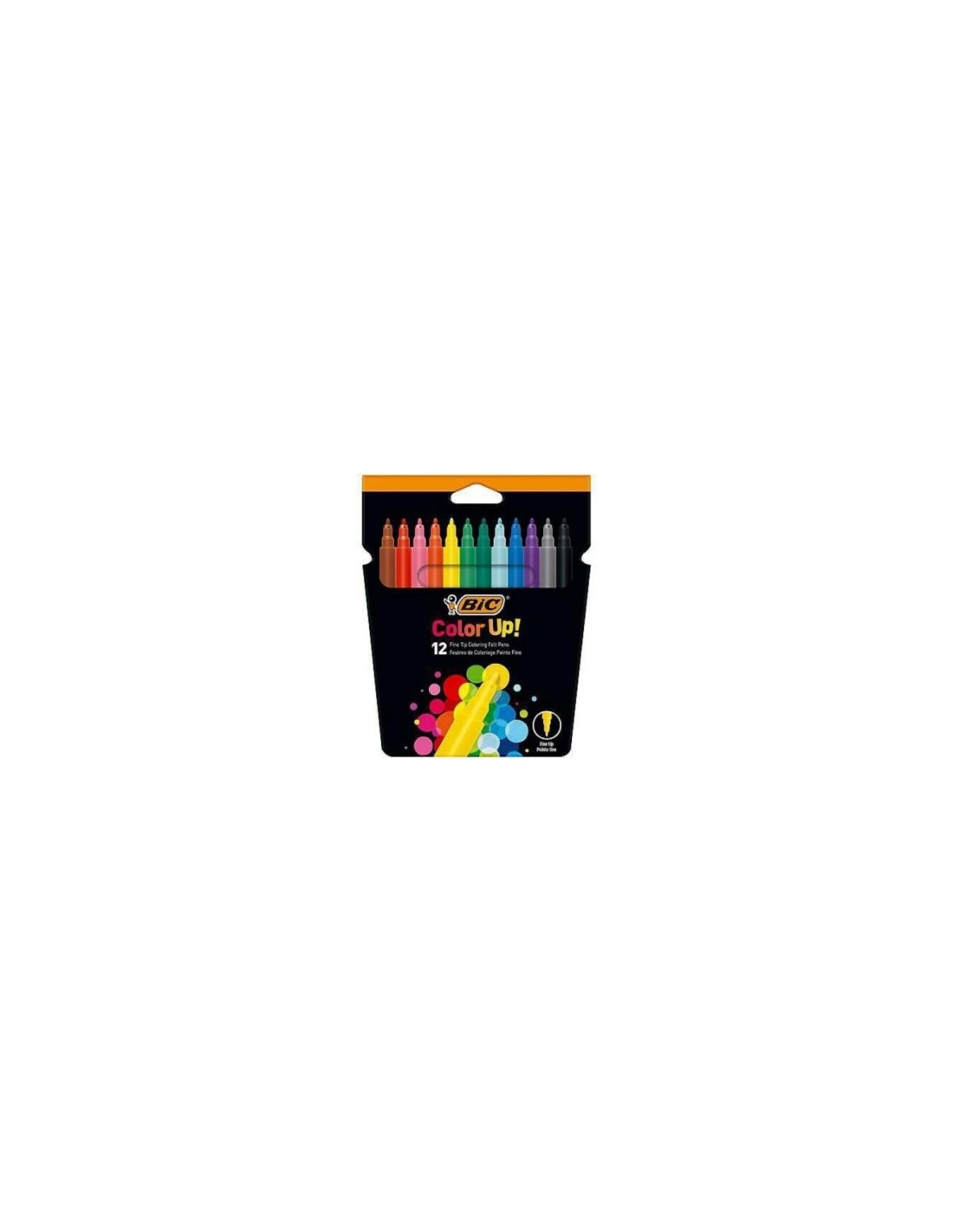 BIC COLOR UP  BLISTER 12 UNIDADES TRAZO 0.9MM PUNTA CONICA 964900