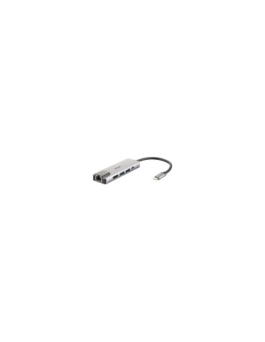 D-Link DUB-M520 base para portátil y replicador de puertos Alámbrico