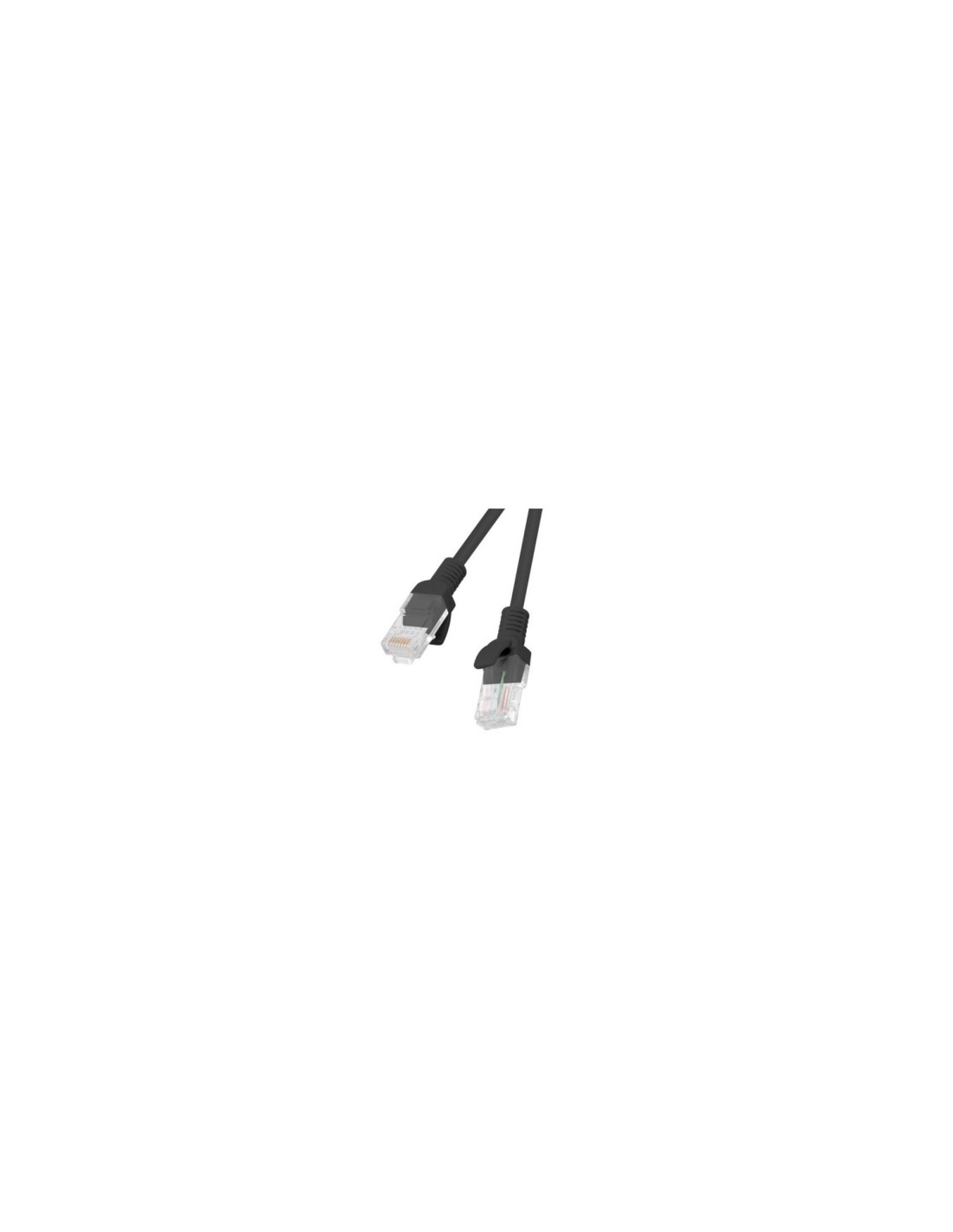 LATIGUILLO DE RED LANBERG RJ45 UTP CAT 6 5M NEGRO PCU6-10CC-0500-BK