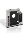 ADAPTADOR PARA PORTATIL AISENS PARA SUSTITUIR DVD DE 12.75MM POR HD SSD DE 2.5 SATA INCLUYE TORNILLOS DE MONTAJE A129-0152